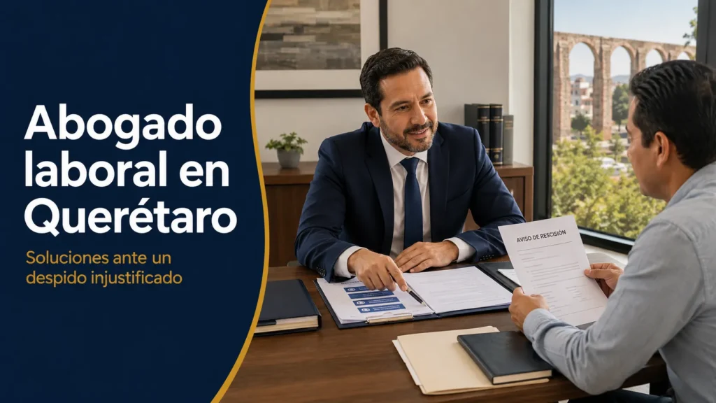 Abogado laboral en Querétaro: Soluciones ante un despido injustificado