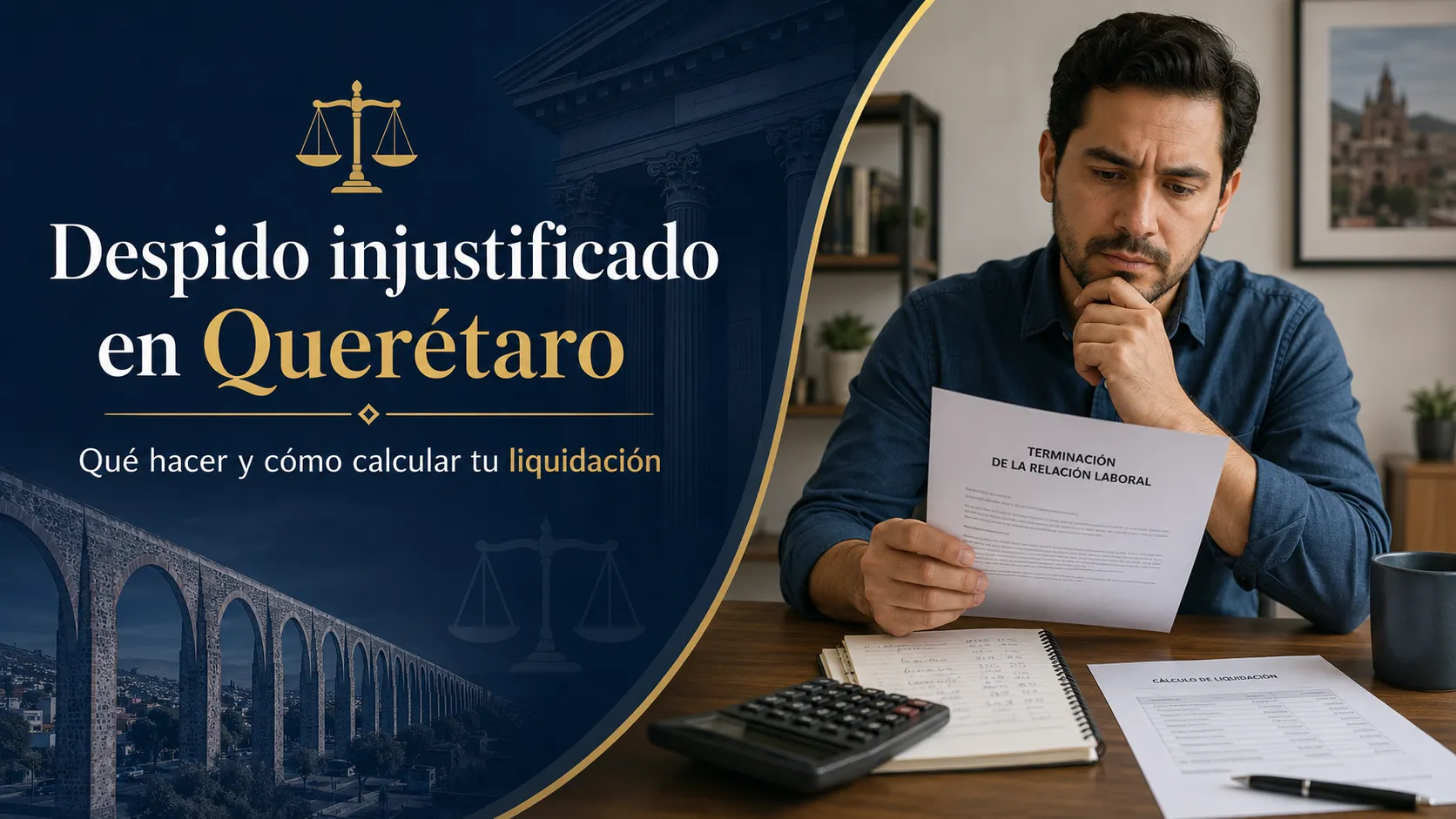 Despido injustificado en Querétaro: Qué hacer y cómo calcular tu liquidación
